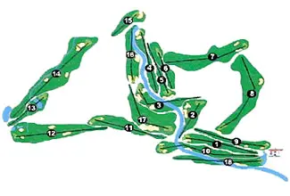 Course Map Santa Clara Marbella