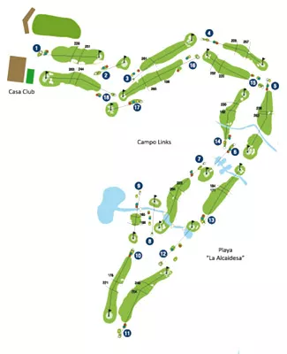 Course Map La Hacienda Links Golf