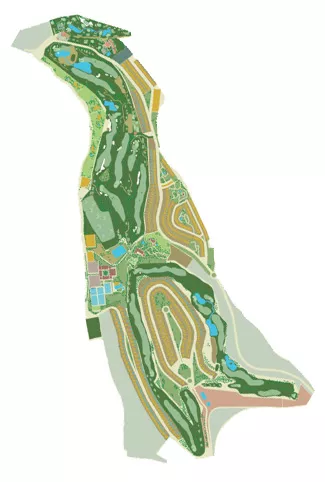 Course Map El Cortijo Club de Campo