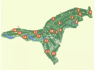 Course Map El Bosque Golf & Country Club