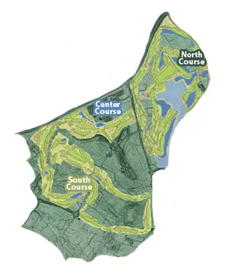 Course Map Infinitum Hills (Ex Lumine)