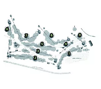 Course Map La Dehesa Golf Course