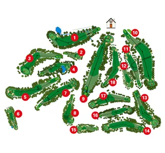 Course Map Ulzama Golf Course