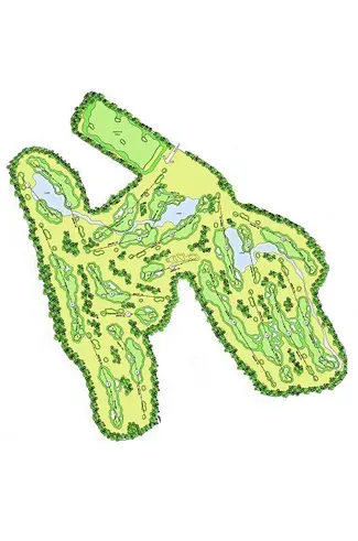 Course Map Los Naranjos Golf